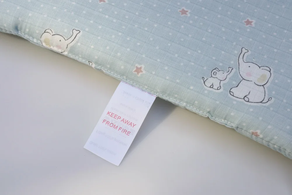 Baby Bed Bumper Newborn Bed Guardrail Anti-collision Removable Washable Baby Bed Safety Rails 6Pcs