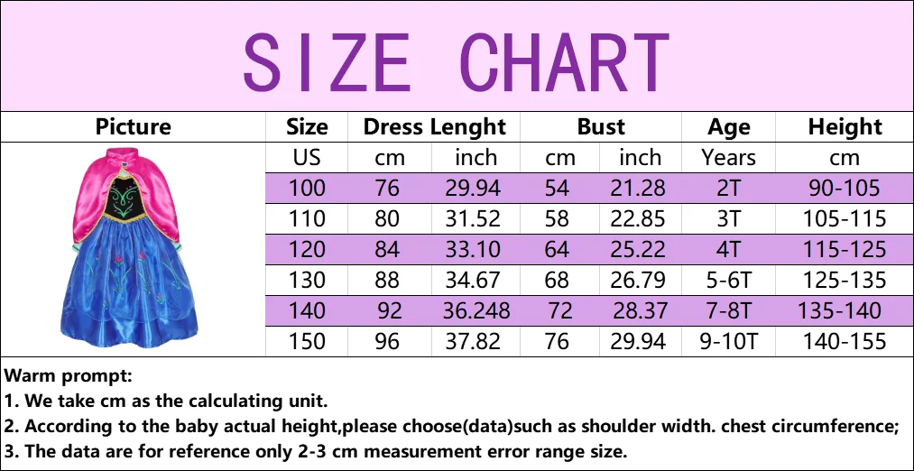Girls Ice Fantasy Princess Mesh Ball Gown Kids Cosplay Dress for Halloween Carnival Birthday Theme Party Role Play Dress-Up