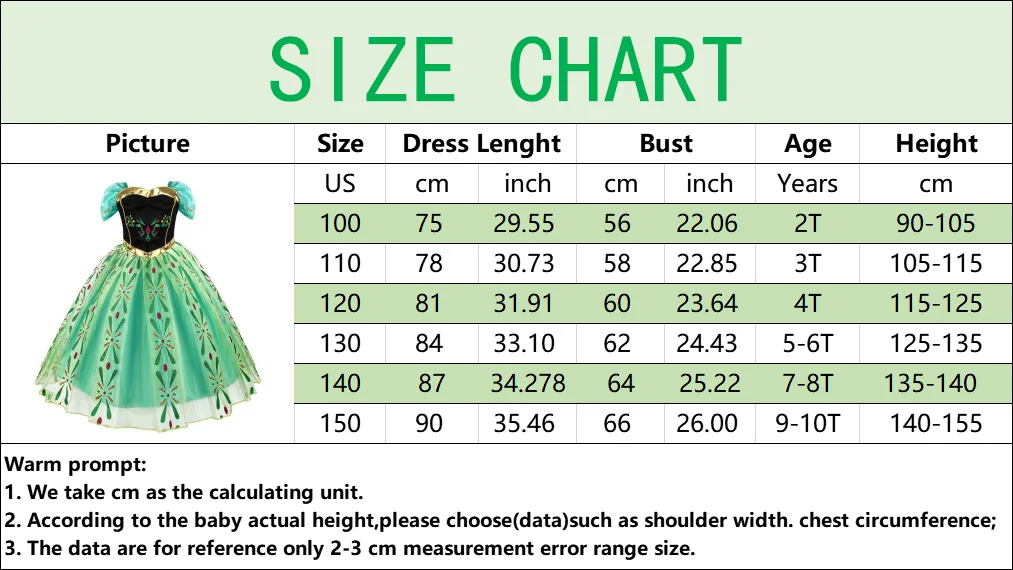 Girls Ice Fantasy Princess Mesh Ball Gown Kids Cosplay Dress for Halloween Carnival Birthday Theme Party Role Play Dress-Up