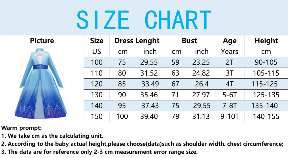 Girls Ice Fantasy Princess Mesh Ball Gown Kids Cosplay Dress for Halloween Carnival Birthday Theme Party Role Play Dress-Up
