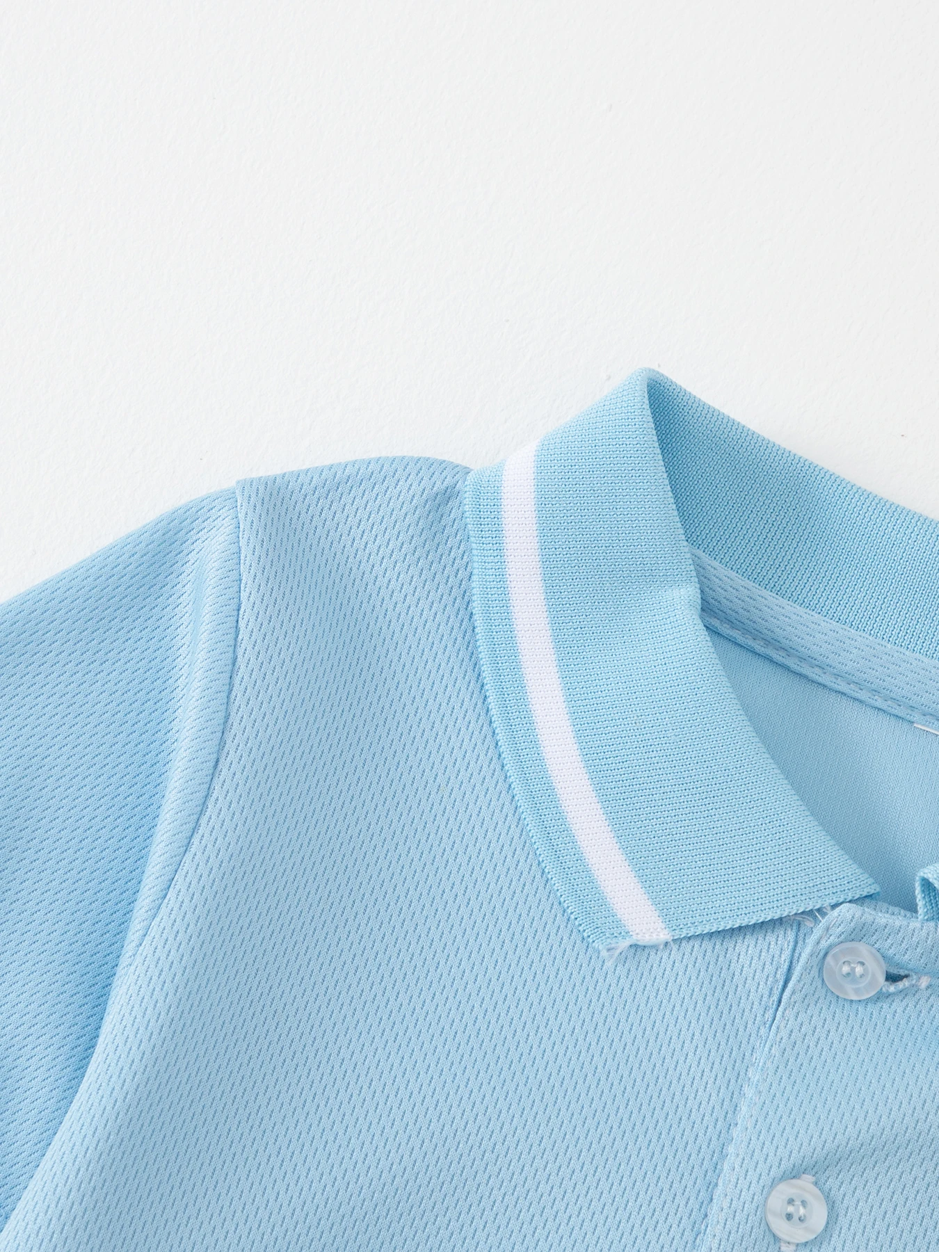 3-piece Set Of Children's Summer Fresh Combination Polo Shirt For Boys And Girls Versatile And Handsome Short Sleeved Lapel T-sh