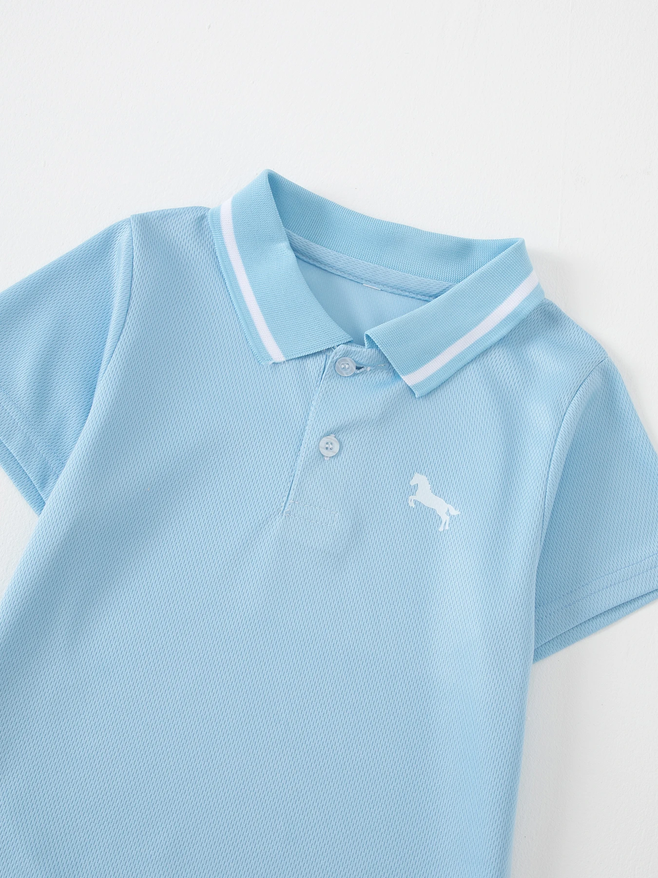 3-piece Set Of Children's Summer Fresh Combination Polo Shirt For Boys And Girls Versatile And Handsome Short Sleeved Lapel T-sh