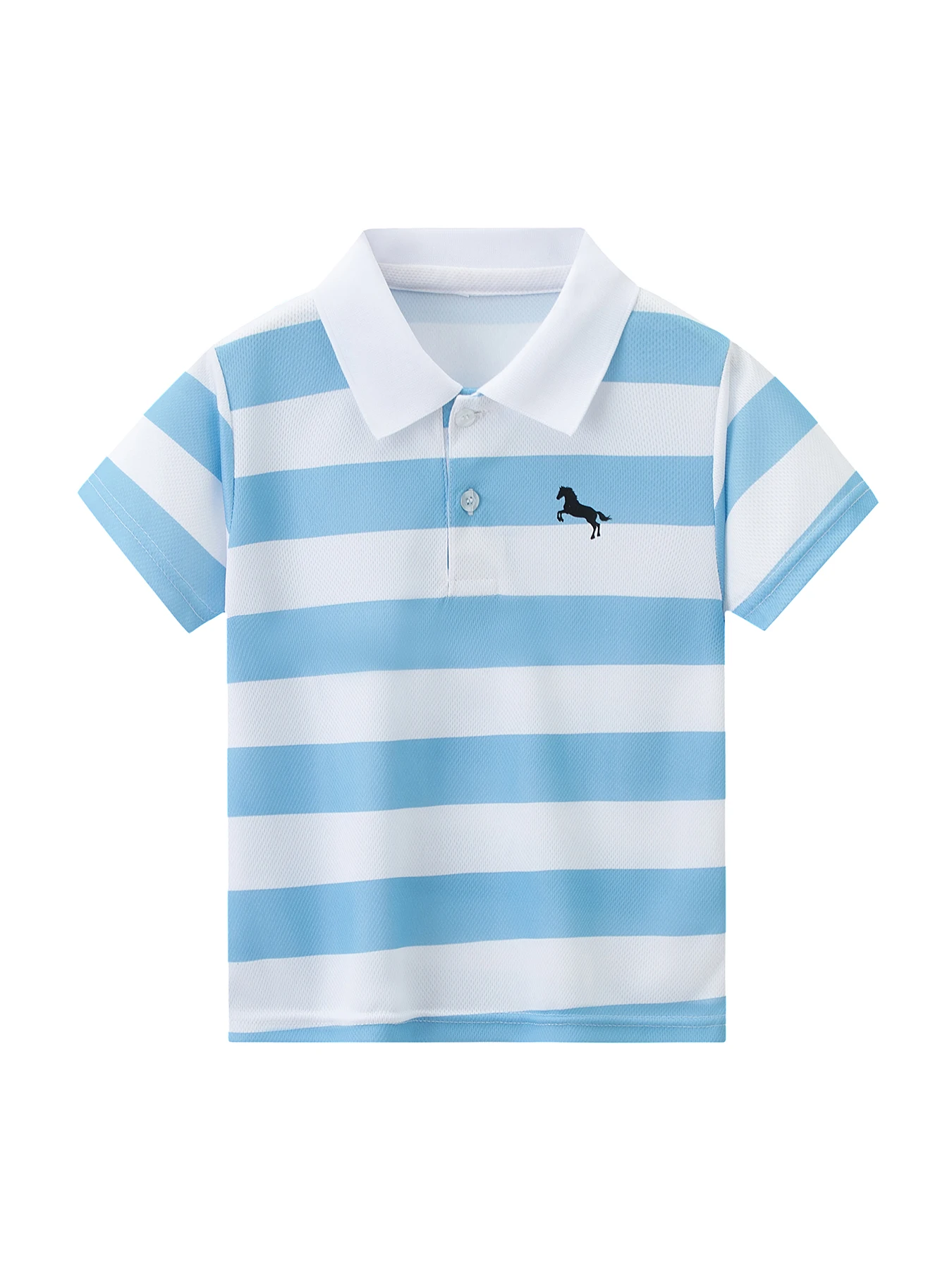 3-piece Set Of Children's Summer Fresh Combination Polo Shirt For Boys And Girls Versatile And Handsome Short Sleeved Lapel T-sh