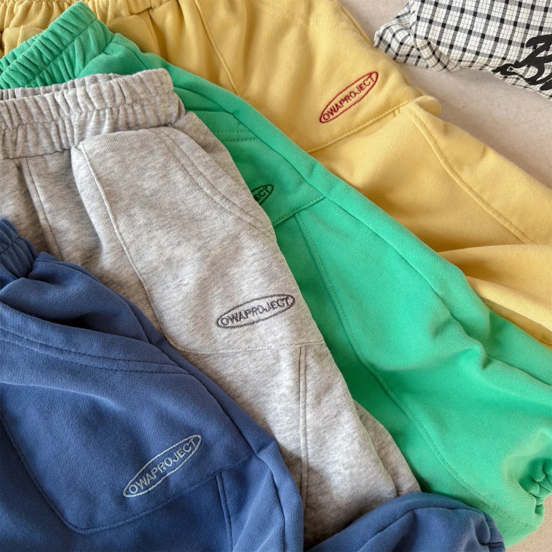 2026 Spring New Children Loose Sweatpants For Boys Girls Letter Casual Pants Baby Cotton Trousers Fashion Kids Clothes