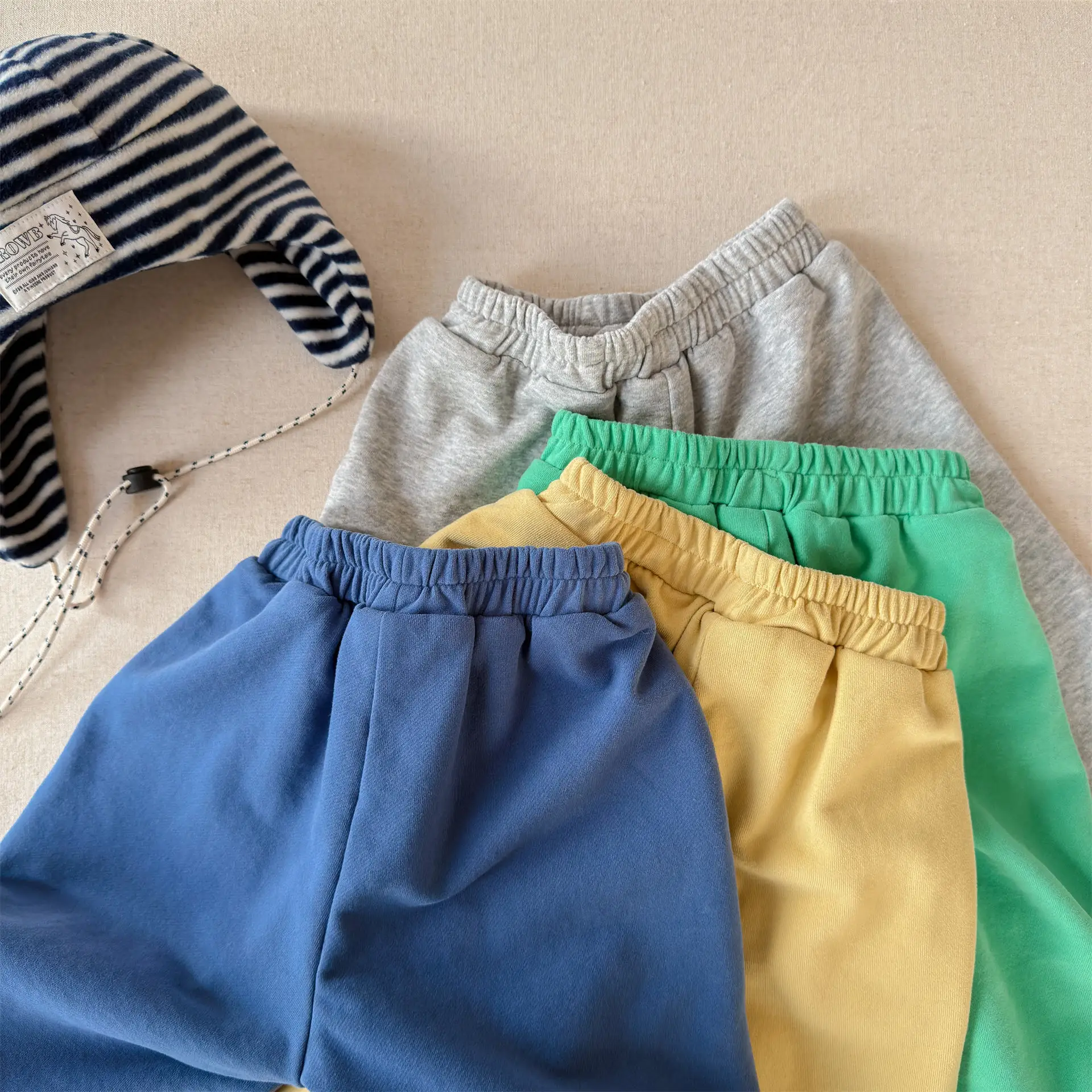 2026 Spring New Children Loose Sweatpants For Boys Girls Letter Casual Pants Baby Cotton Trousers Fashion Kids Clothes