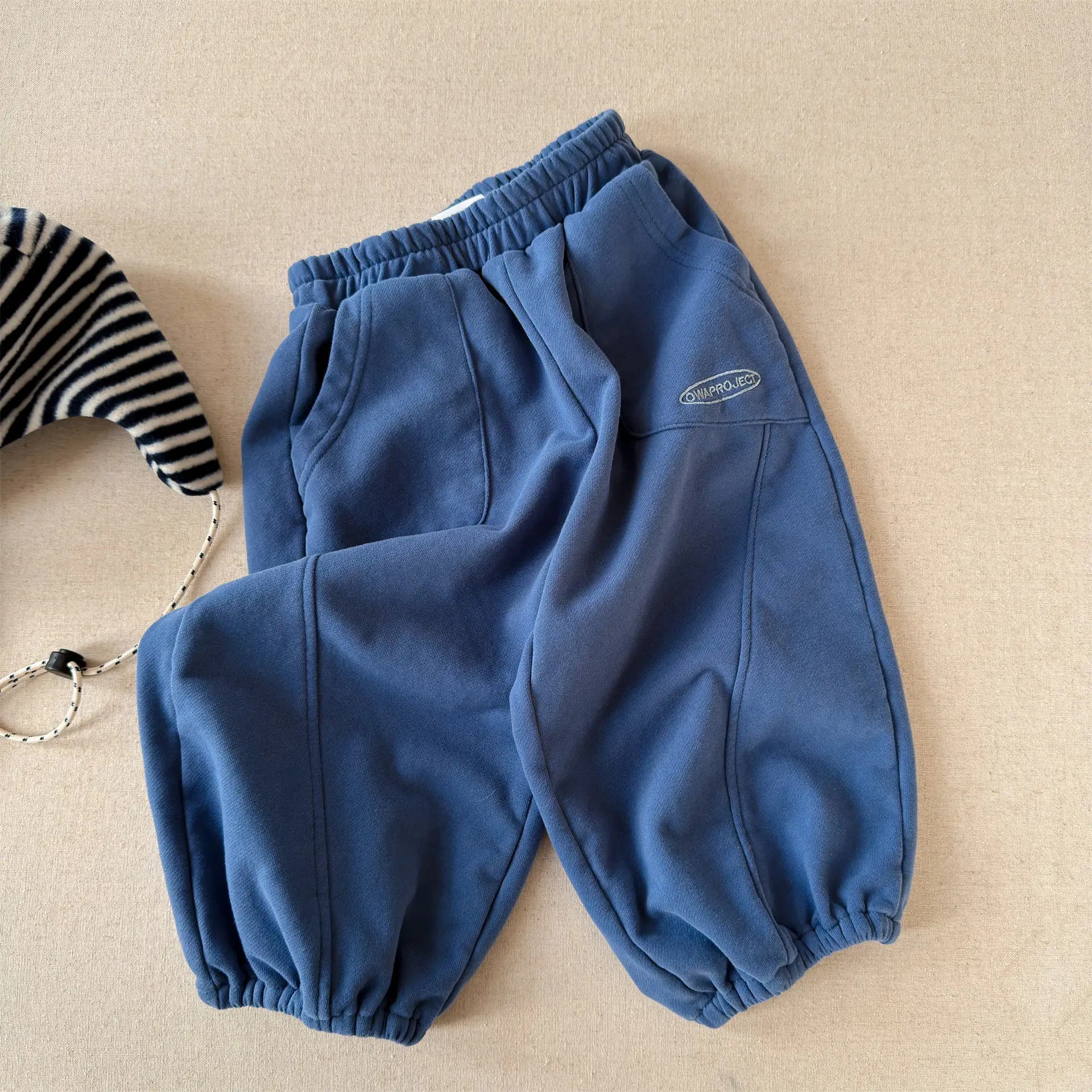 2026 Spring New Children Loose Sweatpants For Boys Girls Letter Casual Pants Baby Cotton Trousers Fashion Kids Clothes