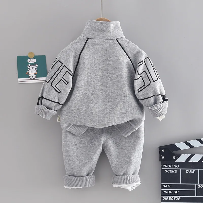New Spring Autumn Baby Clothes Suit Children Boys Jacket Pants 2Pcs/Sets Kids Girls Clothing Infant Costume Toddler Tracksuits