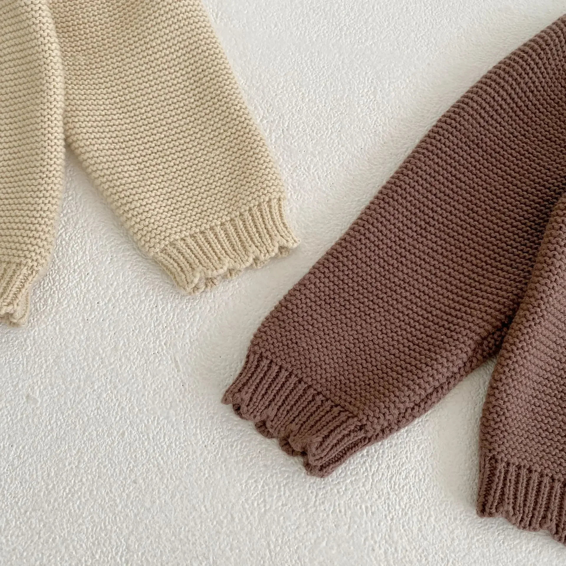 Autumn Baby Cardigan - Long Sleeve Knit Sweater Coat for Boys & Girls | Versatile O-Neck Jacket Winter Baby Girl Cardigan