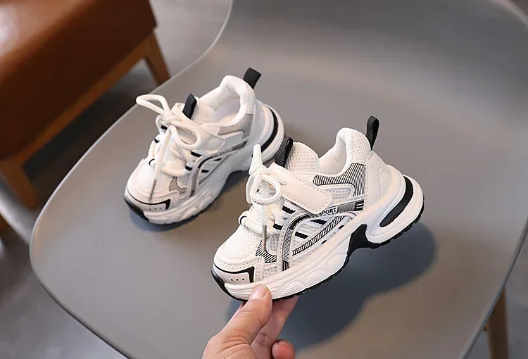 Kids Mesh Breathable Sports Shoe Lightweight Versatile Infant Boys Girls Baby Casual Shoes Spring Autumn Children Running Shoes