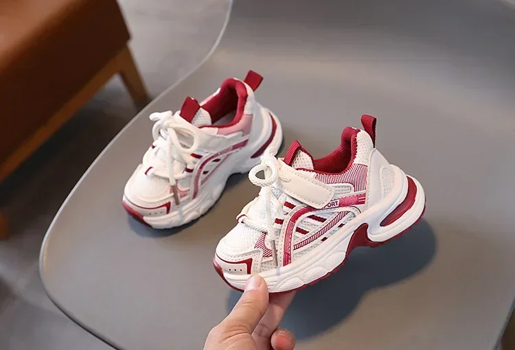 Kids Mesh Breathable Sports Shoe Lightweight Versatile Infant Boys Girls Baby Casual Shoes Spring Autumn Children Running Shoes