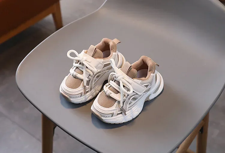 Kids Mesh Breathable Sports Shoe Lightweight Versatile Infant Boys Girls Baby Casual Shoes Spring Autumn Children Running Shoes