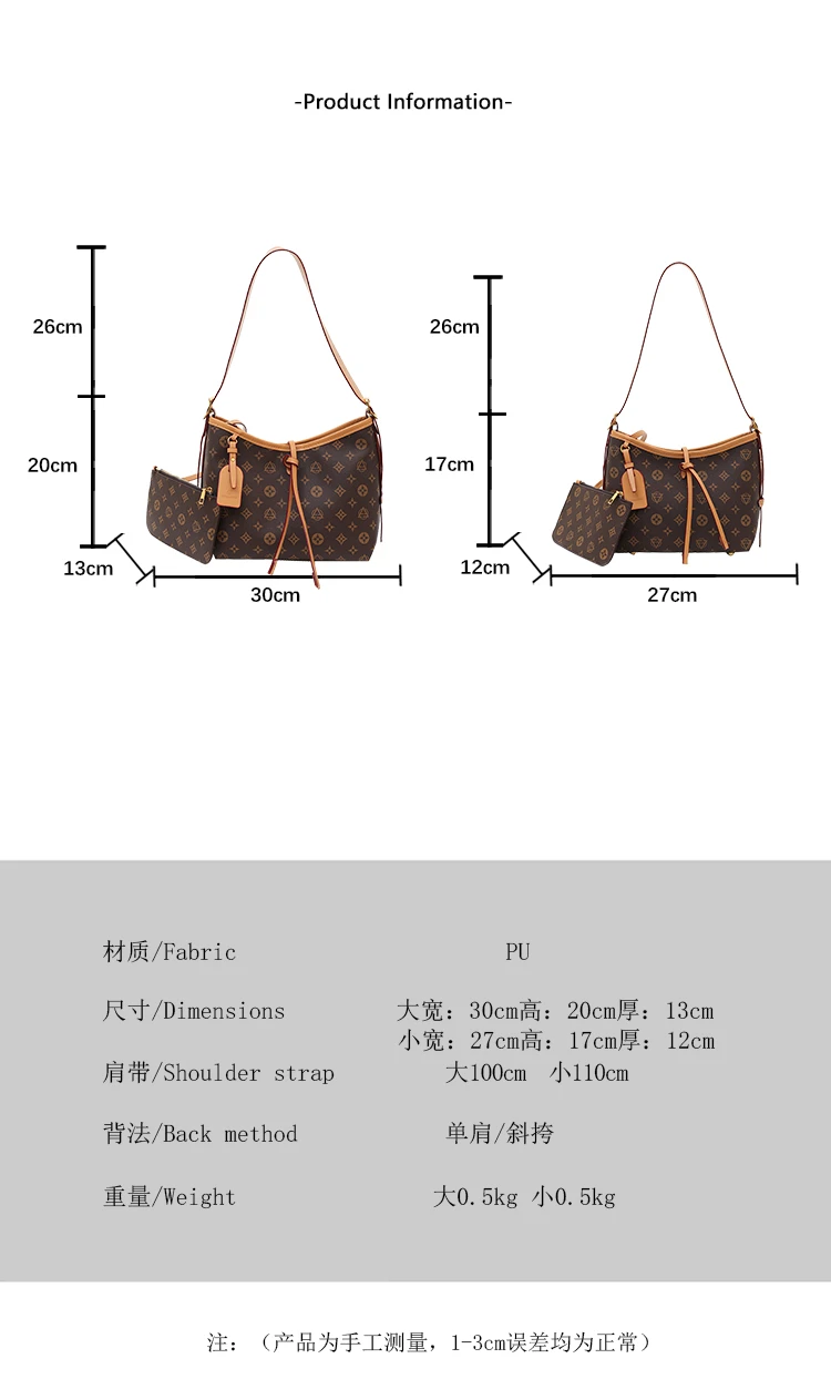 2026 lassic Luxury Leather Tote Bag For Women Designer Fashion Handbag Large Capacity Minimalist Diaper Bag