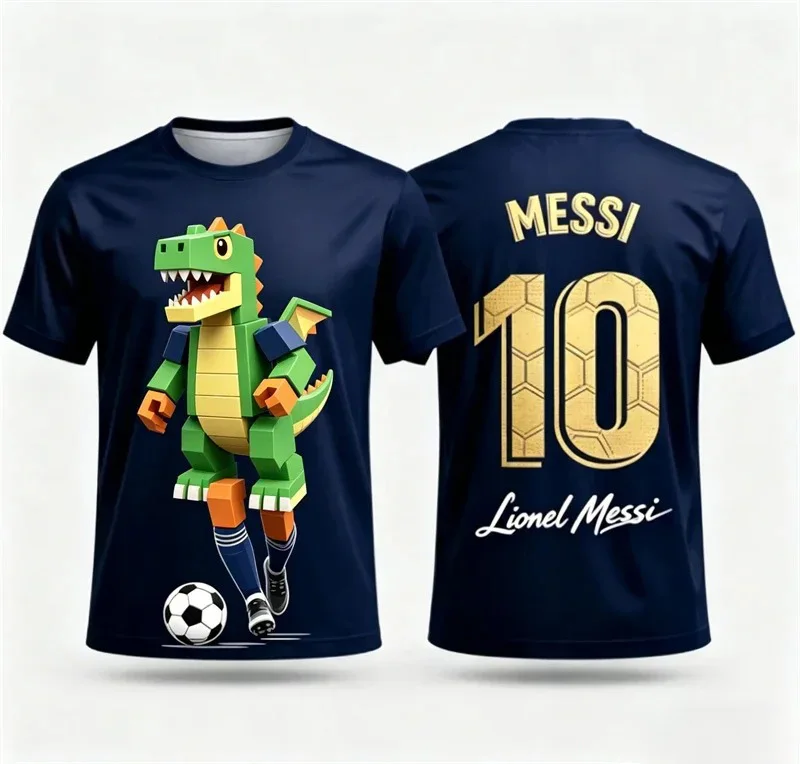 3D Roblox Robot Kids T-Shirt Custom Name Boys Girls Summer Short Sleeve Breathable Sport Jersey Casual Game Print Tee Tops Gifts