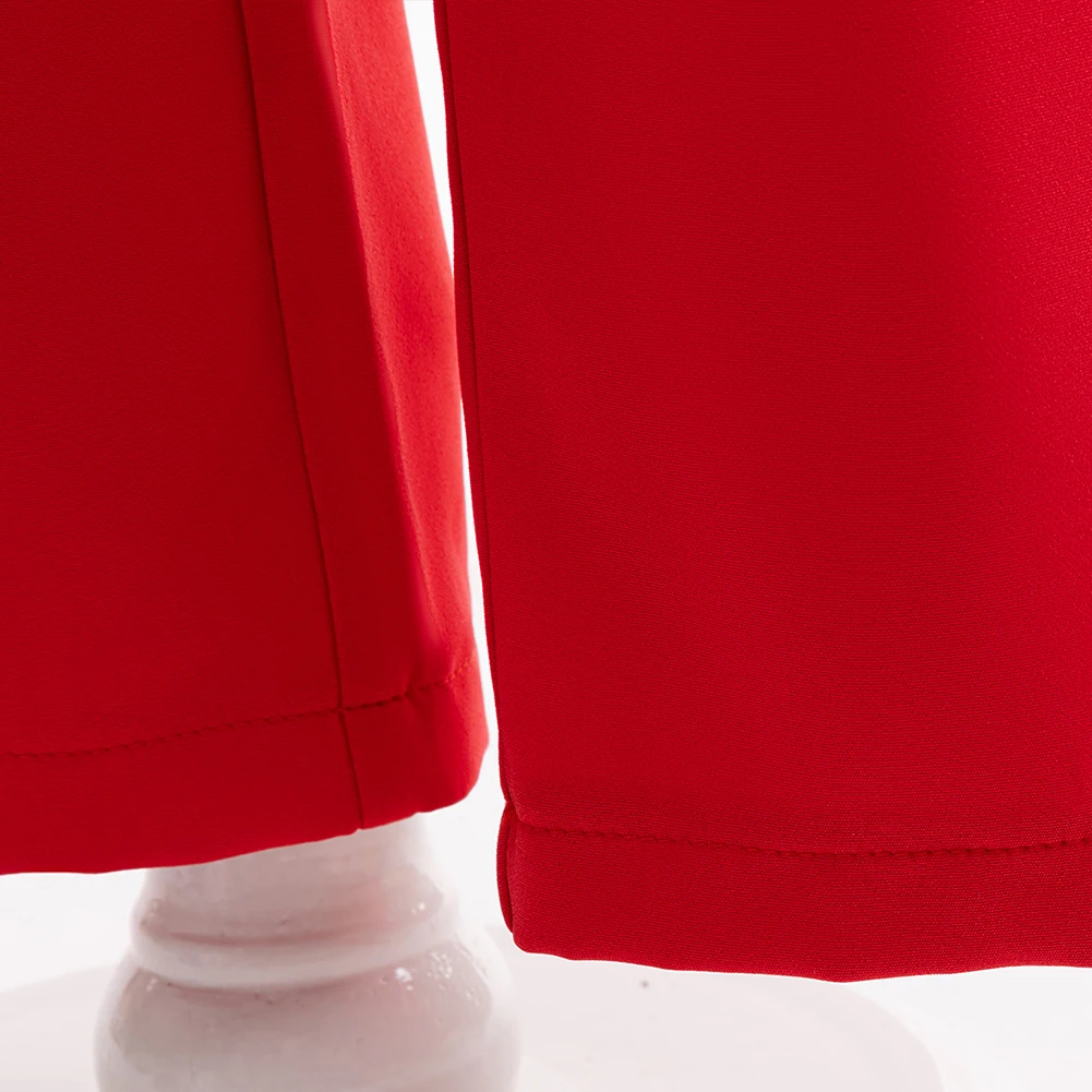 Boys Clown Cosplay Halloween Costume Red Suits Kids Jacket Shirt Vest Pants Suits For Movie Circus Joker Party Carnival Outfit