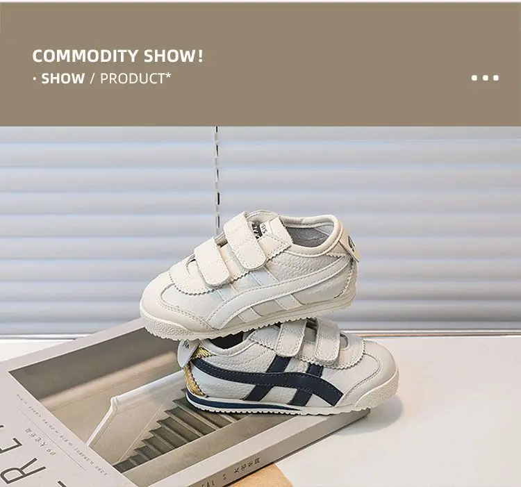 2026 New Kids Shoes Soft Sole White Sneakers Boys Girls Casual Toddler Shoes Kids Anti-Slippery Tenis Chaussures Pour Enfants