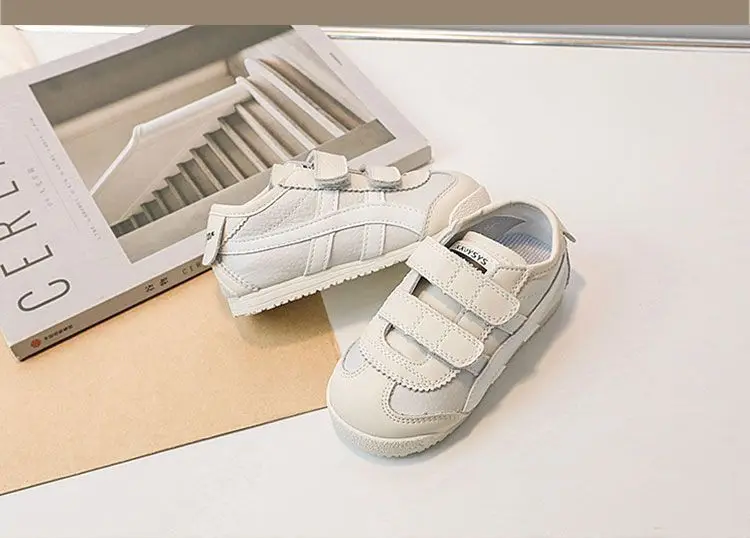 2026 New Kids Shoes Soft Sole White Sneakers Boys Girls Casual Toddler Shoes Kids Anti-Slippery Tenis Chaussures Pour Enfants