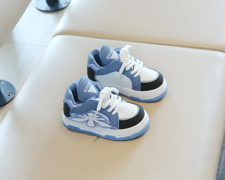 2025 New Spring Childrens Sneakers Boys Sport Shoes Girls Non-slip Casual Shoes High Top Student Shoes Toddler Shoe