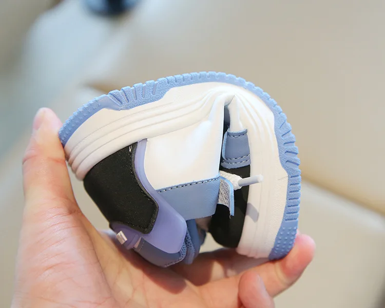 2025 New Spring Childrens Sneakers Boys Sport Shoes Girls Non-slip Casual Shoes High Top Student Shoes Toddler Shoe