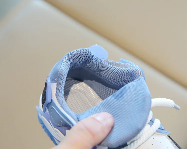 2025 New Spring Childrens Sneakers Boys Sport Shoes Girls Non-slip Casual Shoes High Top Student Shoes Toddler Shoe