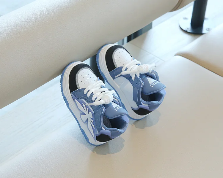 2025 New Spring Childrens Sneakers Boys Sport Shoes Girls Non-slip Casual Shoes High Top Student Shoes Toddler Shoe