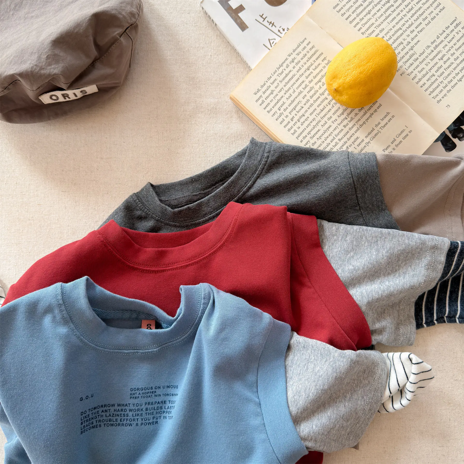 2026 Spring New Children Long Sleeve T Shirts Fashion Girls False Two Piece T Shirts Kids Casual Tops Baby Boy Cotton Tees