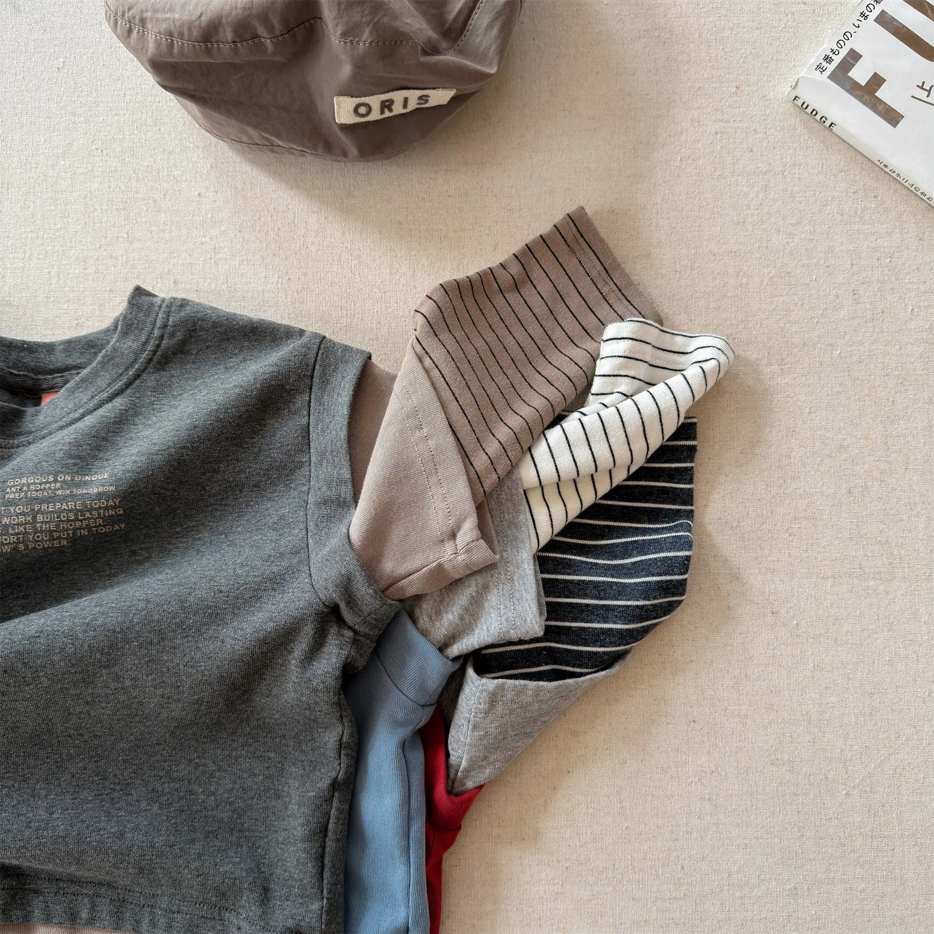 2026 Spring New Children Long Sleeve T Shirts Fashion Girls False Two Piece T Shirts Kids Casual Tops Baby Boy Cotton Tees