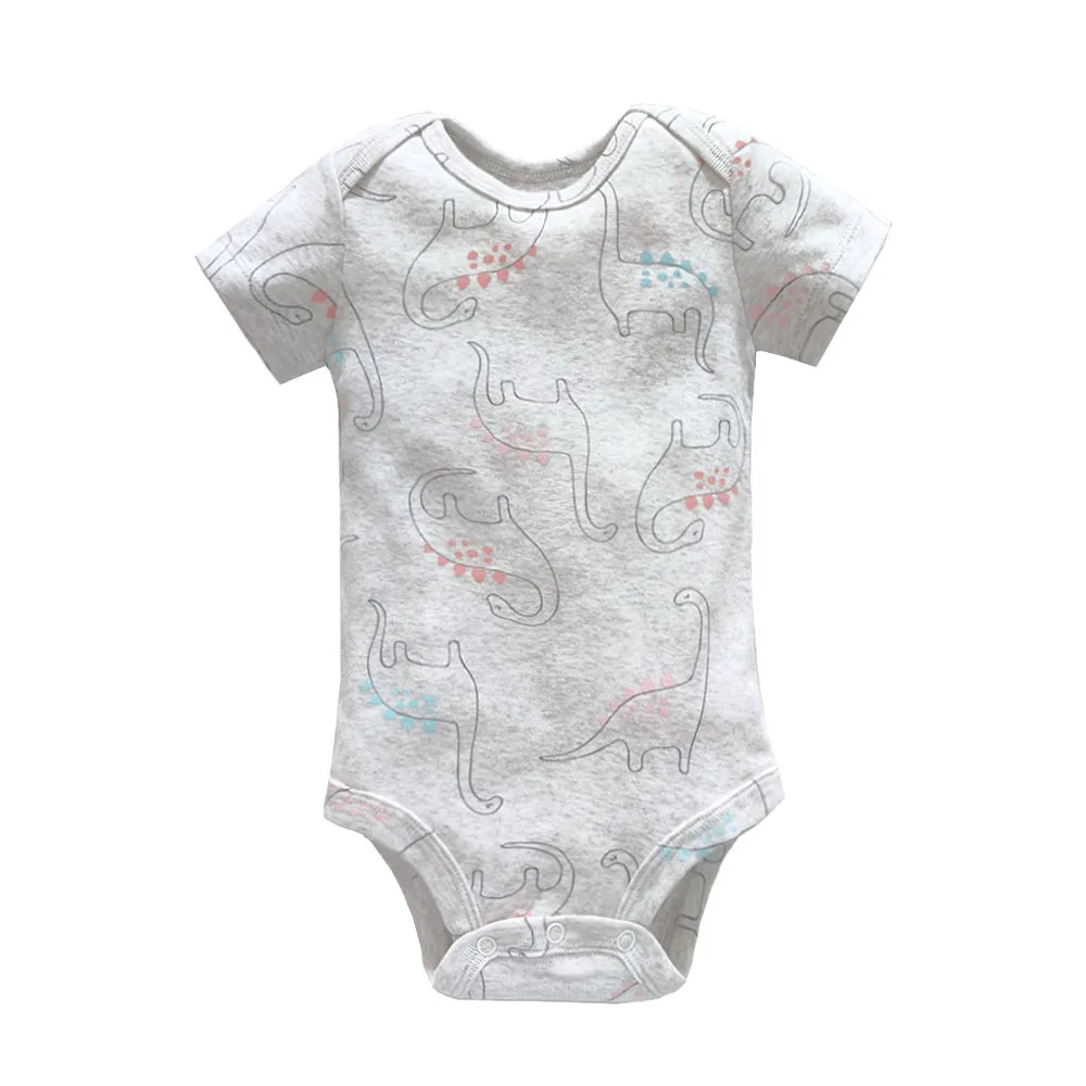 5PCS Baby Bodysuit For Newborns Summer Baby Romper Boy Clothes 0‑24M Newborn Clothing Infant Soft Cotton Cartoon Baby Clothes