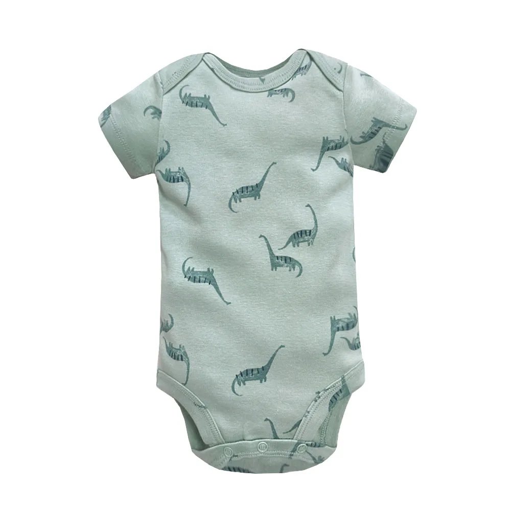 5PCS Baby Bodysuit For Newborns Summer Baby Romper Boy Clothes 0‑24M Newborn Clothing Infant Soft Cotton Cartoon Baby Clothes