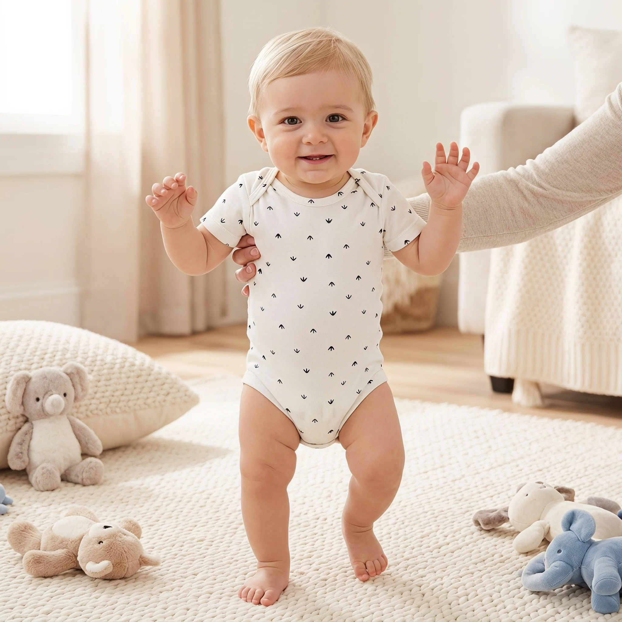 5PCS Baby Bodysuit For Newborns Summer Baby Romper Boy Clothes 0‑24M Newborn Clothing Infant Soft Cotton Cartoon Baby Clothes