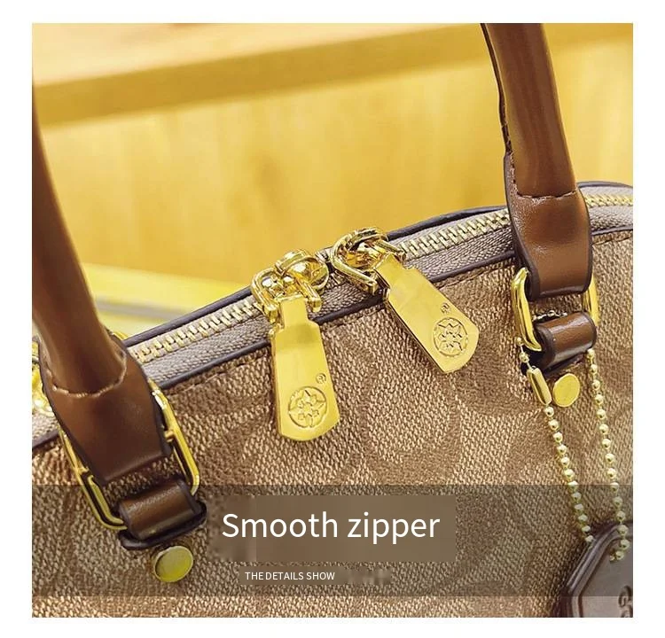2026 Fashion Retro Shoulder Bag, Classic and Versatile Shell Bag Style, Suitable for Women's Everyday Wear, Single Shoulder Prin