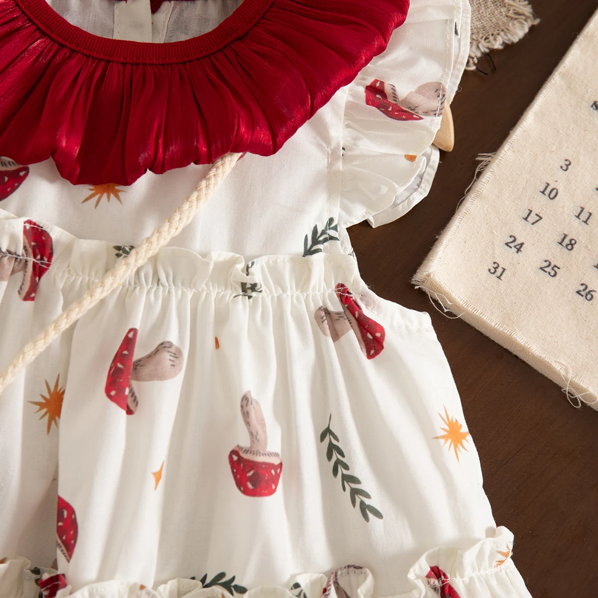 Girls' Dresses Summer Cartoon-Printed Cotton Sleeveless Baby Girls Dresses Cute Princess Beach Baby Dresses Baby Girl Clothing