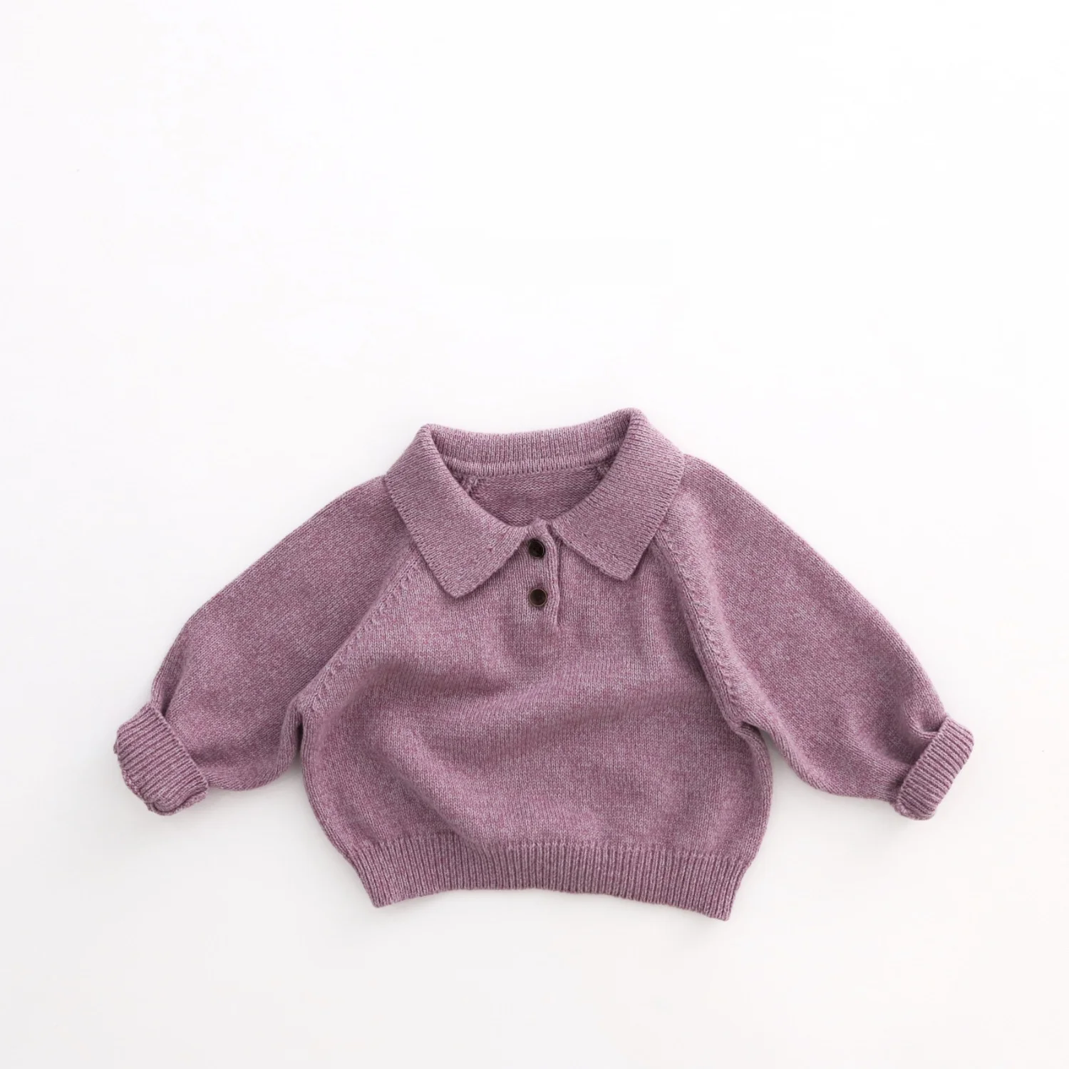 MILANCEL 1-7 Y Kids Sweater Turn Down Collar Girls Knit Wear Warm Boys Sweaters Cotton Kids Girls Knit Wear