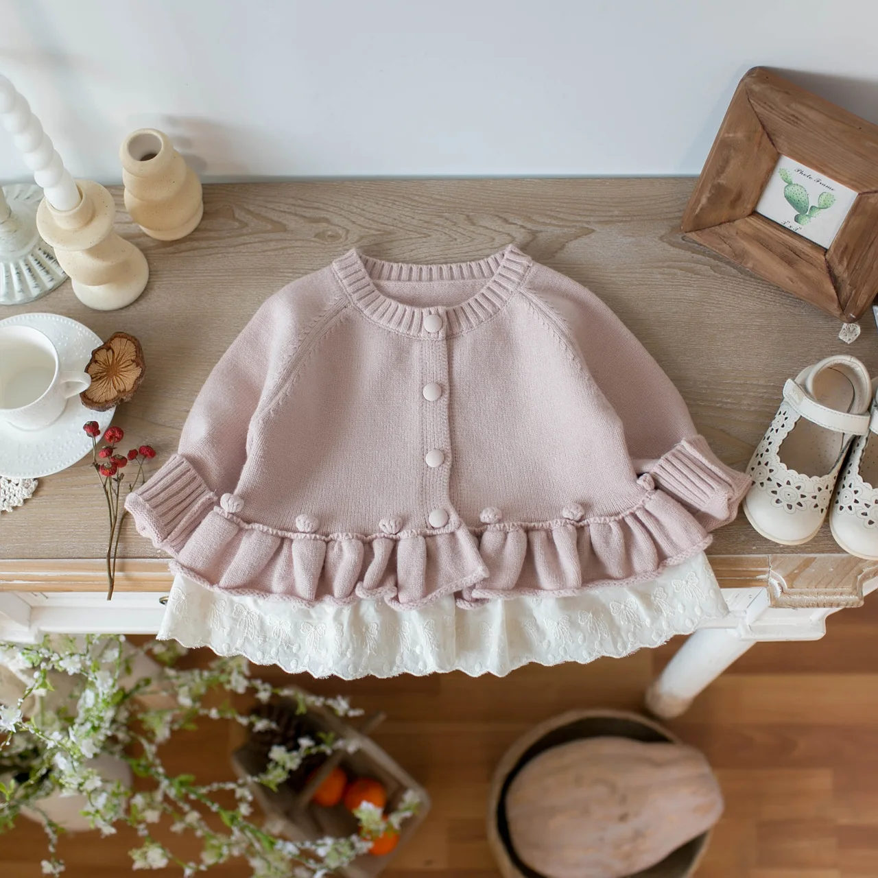 MILANCEL 1-7 Y Kids Sweater Turn Down Collar Girls Knit Wear Warm Boys Sweaters Cotton Kids Girls Knit Wear