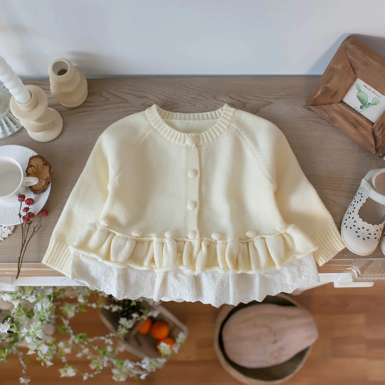 MILANCEL 1-7 Y Kids Sweater Turn Down Collar Girls Knit Wear Warm Boys Sweaters Cotton Kids Girls Knit Wear