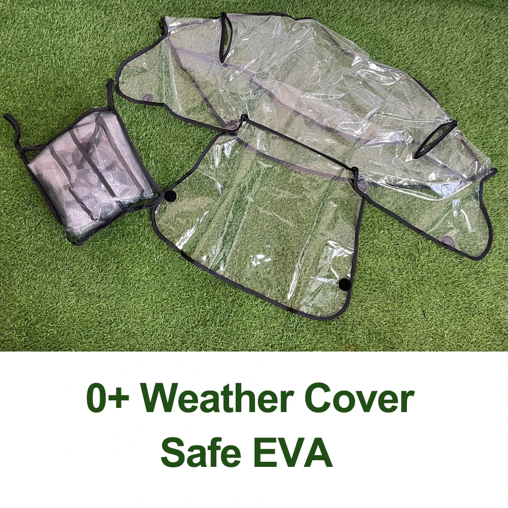 COLU KID® Baby Stroller Accessories Rain Cover Waterproof EVA Cover Compatible with Yoyo Yoyo2 Yoya Stroller