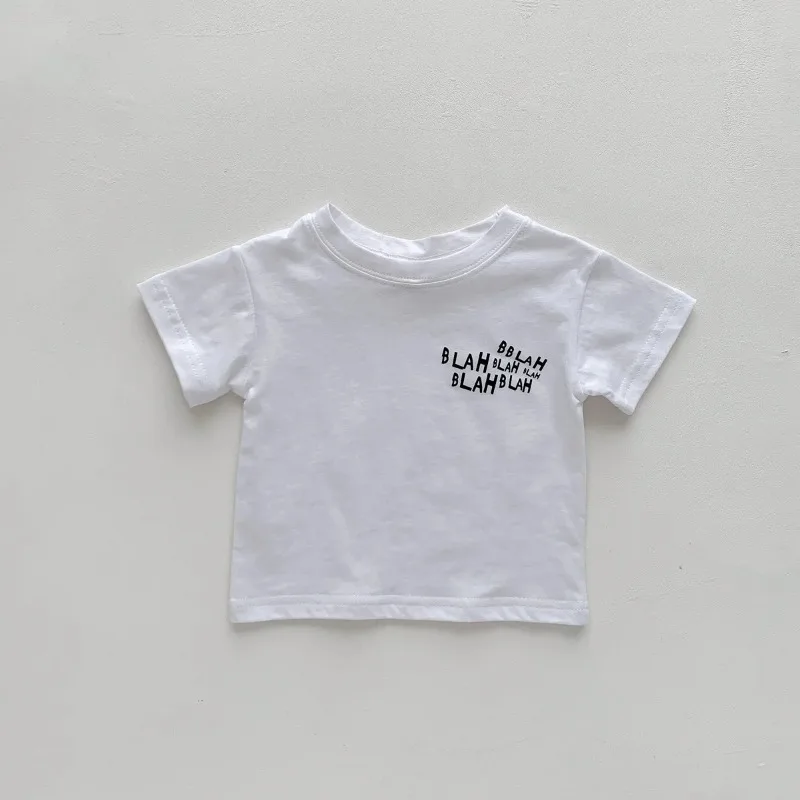 2024 Summer Baby Clothing Set Toddler Girls Clothes Suit Infant Tee and Denim Overall Boys Outfit