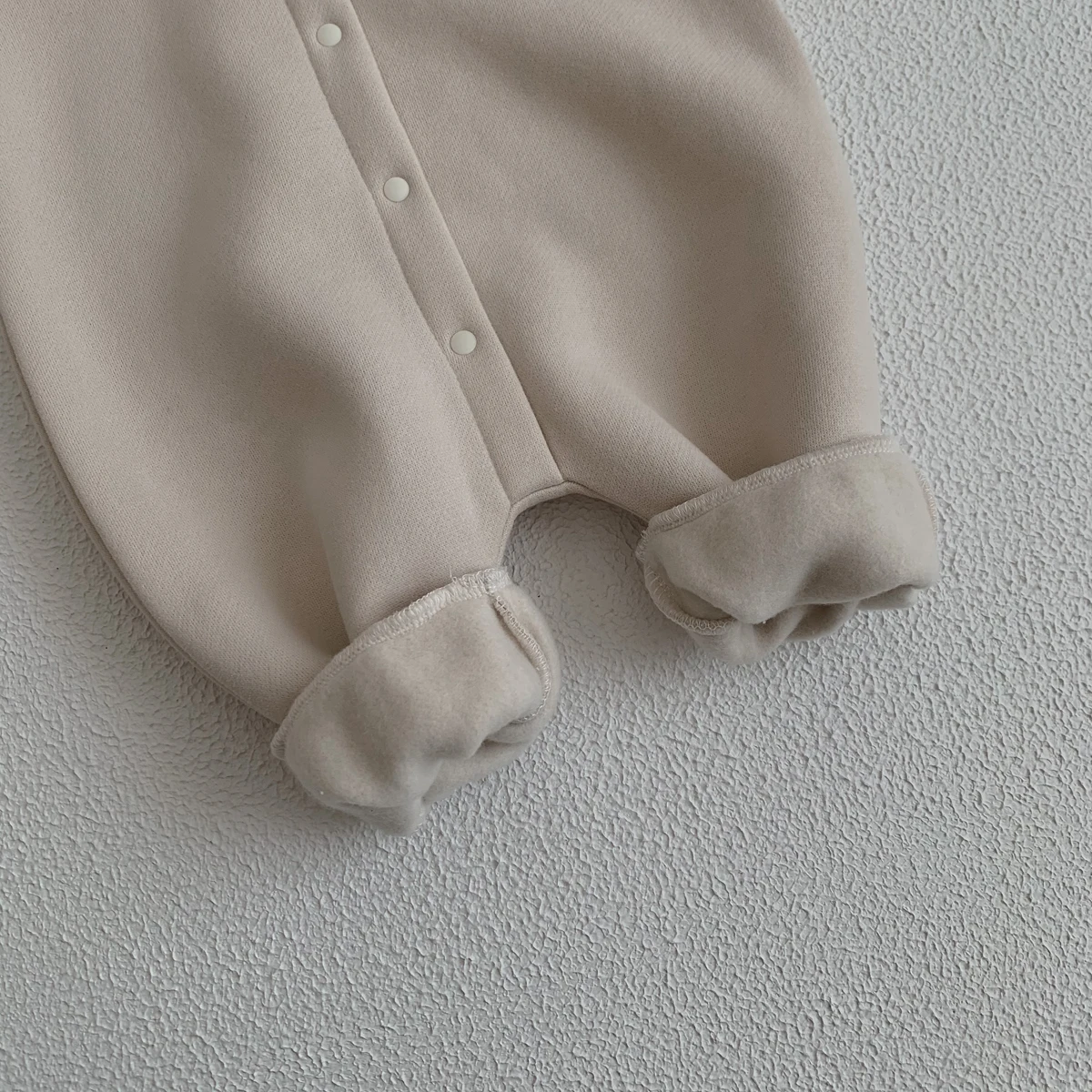 Ready Stock Newborn Baby Clothes Winter Baby Jumpsuit Bear Cute Hooded Baby Bodysuit Warm 0-2 Years Old