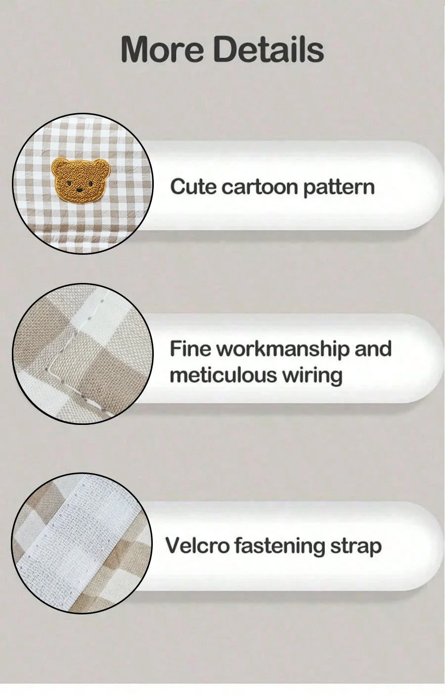 1PCS High Chair Cushion1PCS HighChair Support Kid Baby Feeding Accessories Baby Meal Replacement Pad for Stokk