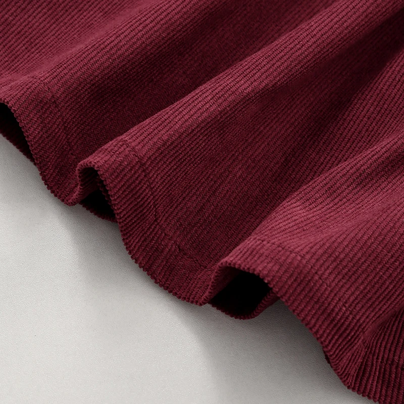 2026 Autumn New Retro Corduroy Adjustable Straps Dress Girls Casual Loose Sleeveless Ruched Dresses Children's Clothing