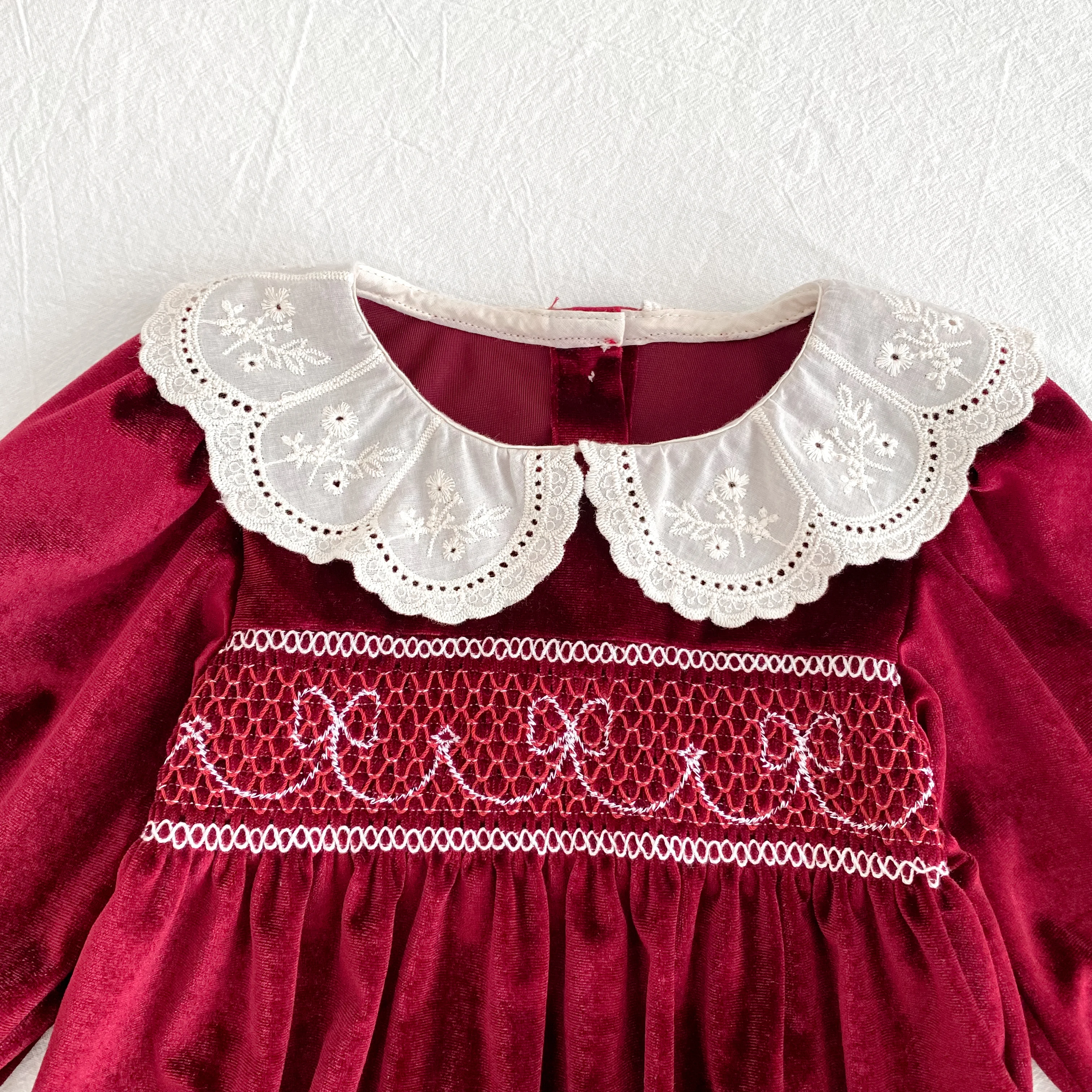 New Christmas Kids Party Dress Baby Bodysuits Sisters Clothes Autumn Sisters Girls Princess Dress Lace Red New Year Kids Clothes