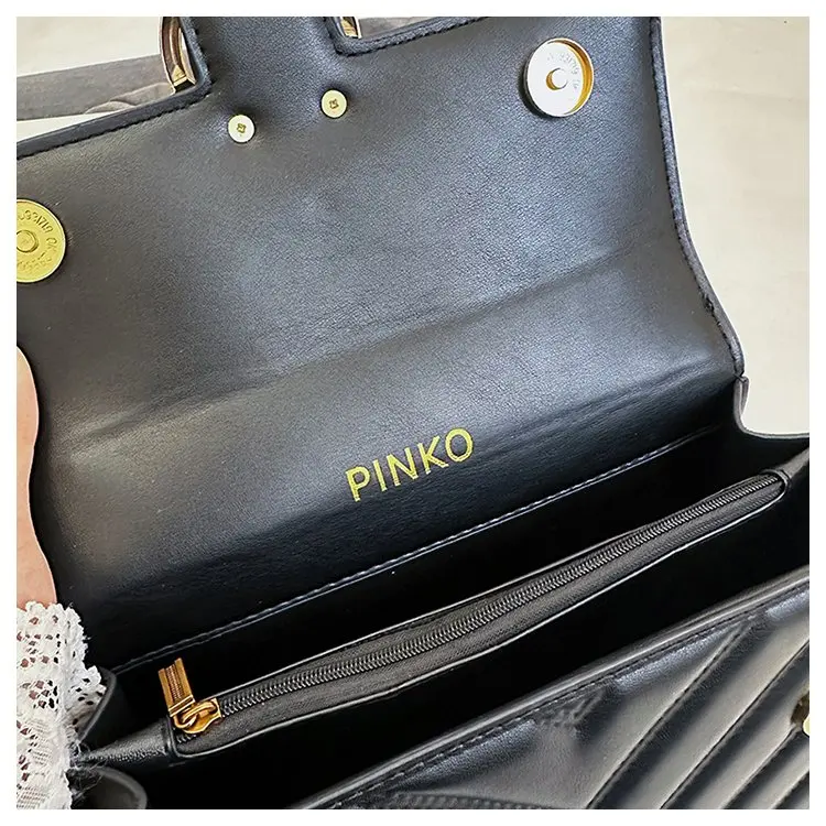Stylish Leather Diaper Bag, Elegant Crossbody Handbag For Women, Luxury Designer Logo Large Capacity Tote Mommy Bag