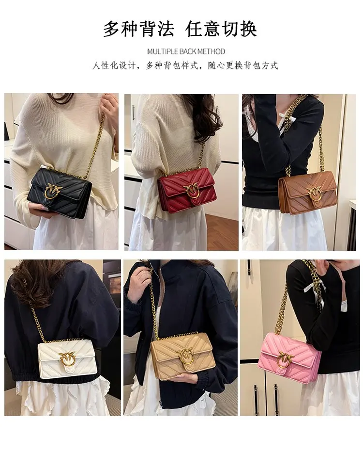 Stylish Leather Diaper Bag, Elegant Crossbody Handbag For Women, Luxury Designer Logo Large Capacity Tote Mommy Bag