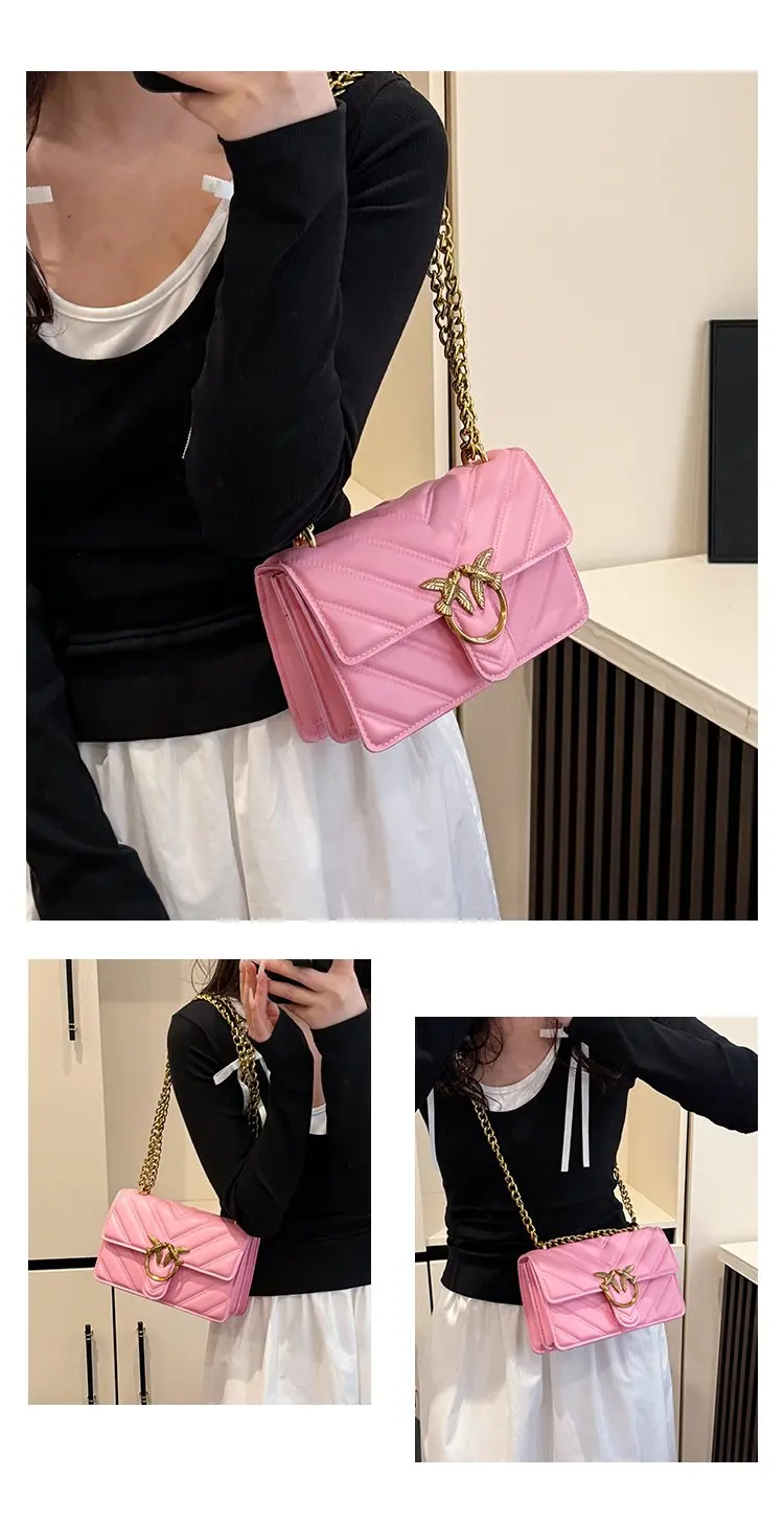 Stylish Leather Diaper Bag, Elegant Crossbody Handbag For Women, Luxury Designer Logo Large Capacity Tote Mommy Bag
