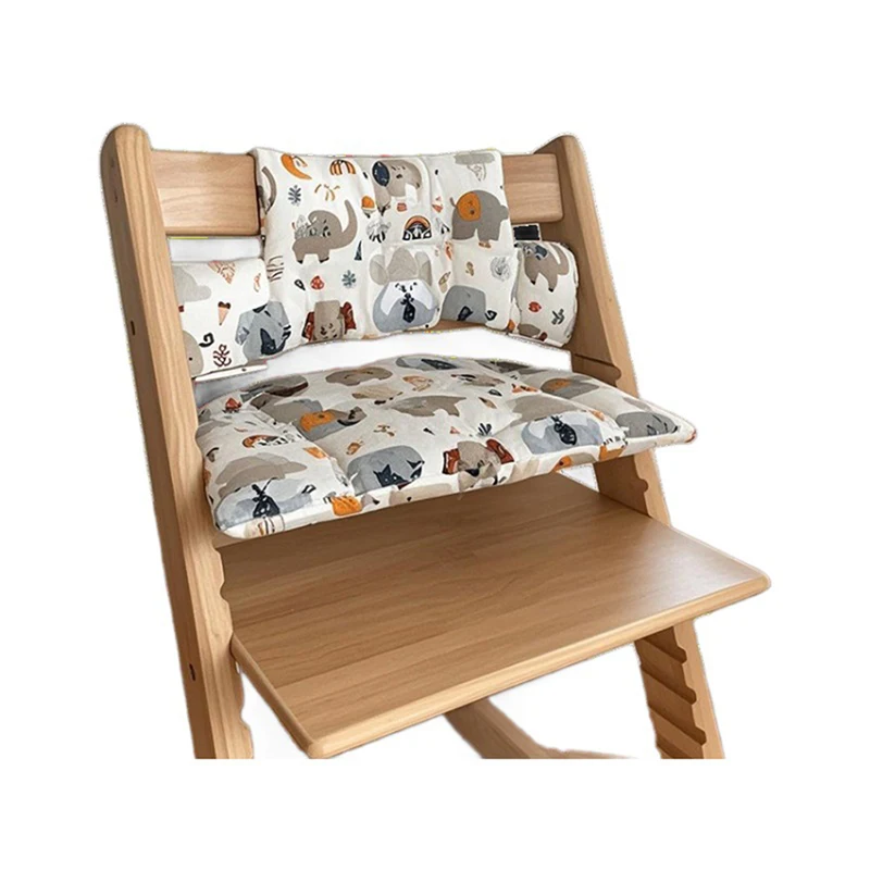 Baby Cushion for Stokke Tripp Trapp High Chairs Soft Padded Seat Backrest Baby Set Compatible Easy to Clean