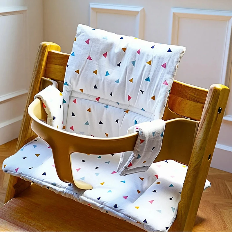 Baby Cushion for Stokke Tripp Trapp High Chairs Soft Padded Seat Backrest Baby Set Compatible Easy to Clean