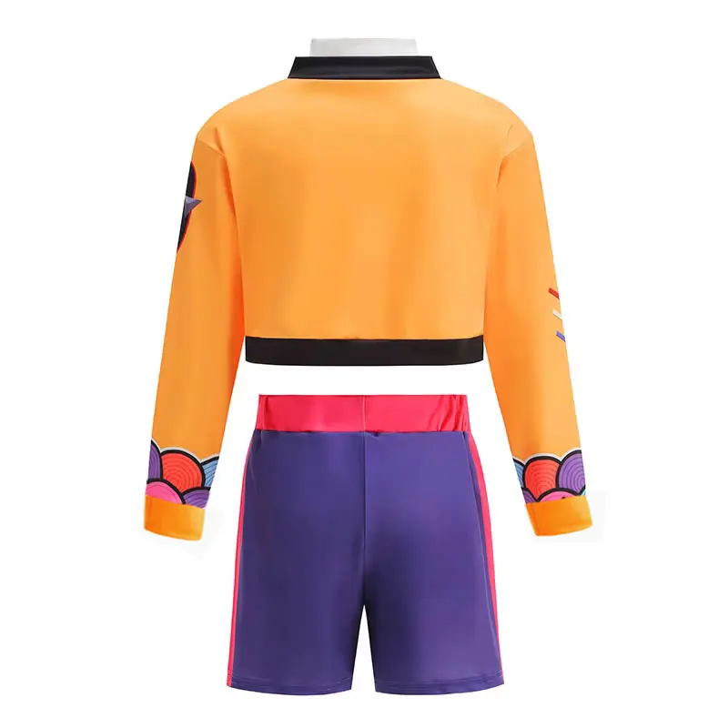 Girls Pop Singer Show Costume Girls 3PCS Set Top and Shorts Set Hip-hop Dance Stage Performance Set 2026 New Cosplay Costume
