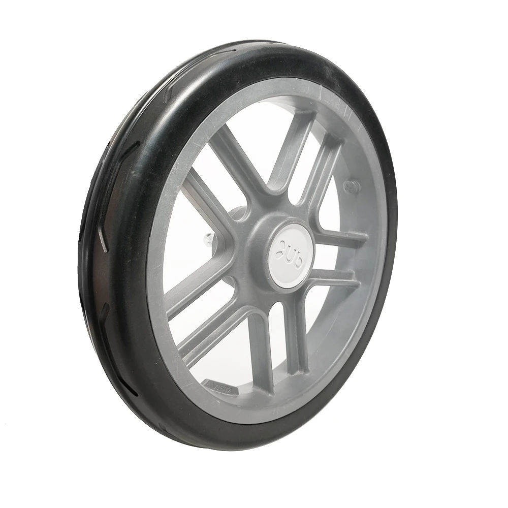 Uppababy Vista Wheel Tire For V1/ V2 Front Or Back One PU Tubeless Buggy Wheel Tyre Cover Custom Baby Stroller Accessories