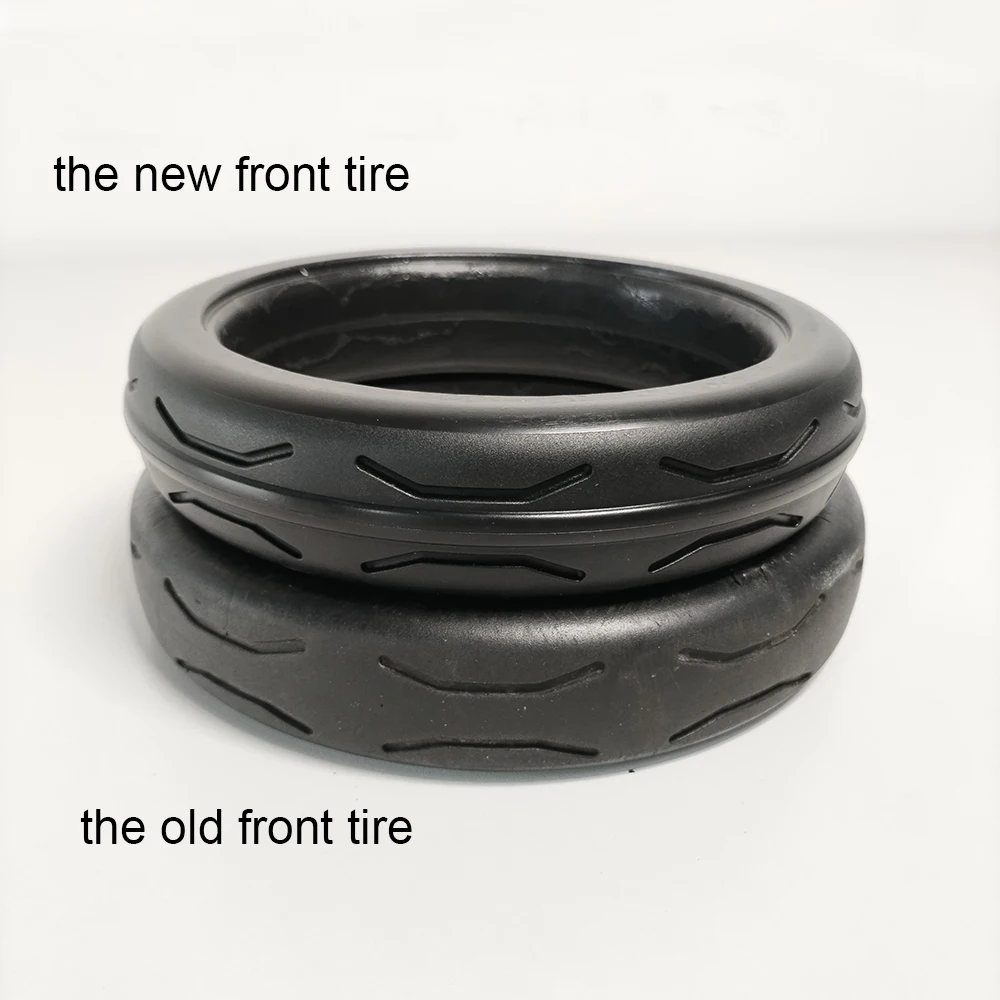 Uppababy Vista Wheel Tire For V1/ V2 Front Or Back One PU Tubeless Buggy Wheel Tyre Cover Custom Baby Stroller Accessories