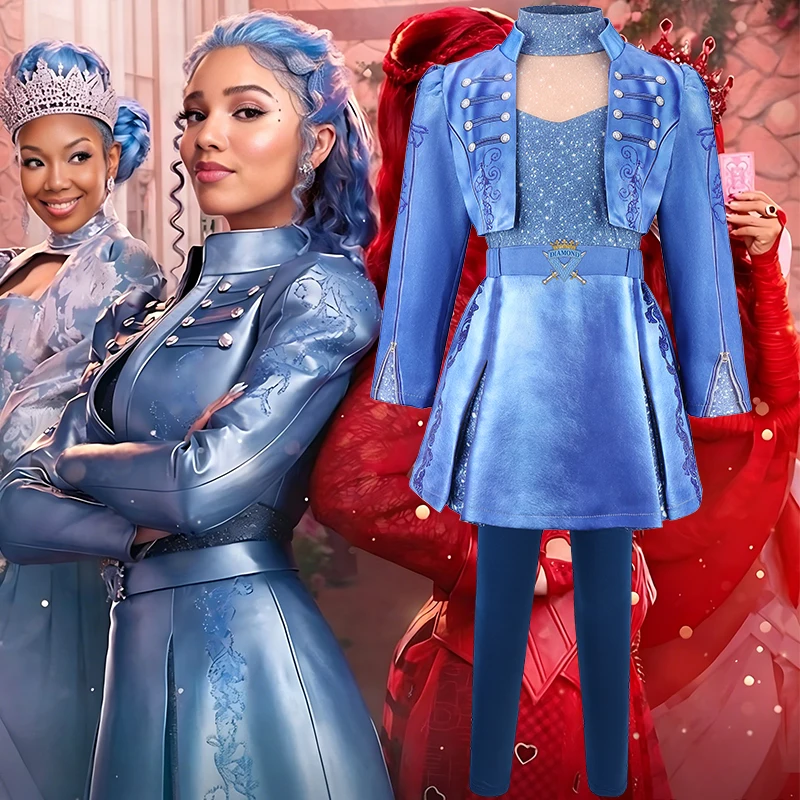 Devil's Wonderland Halloween Cosplay Costume Movie Descendants Same Cosplay Dress up Costume Carnival Party Performance Costume