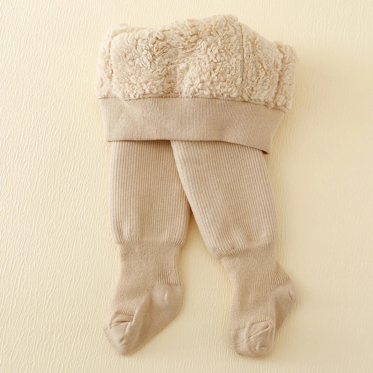 Winter Infant Baby Girls Polar Fleece Lining Stripes Leggings Plus Thick Warmth Cotton Tights Toddler Kids Keep Warm Pantyhose
